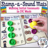 Stamp-a-Sound Mats: Letter Stamping Mats for Initial Conso