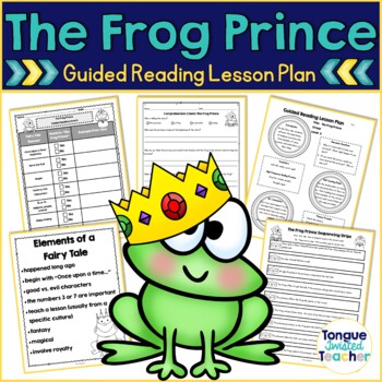 Preview of The Frog Prince by Edith H. Tarcov Guided Reading Plan Level K