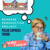 "Magical" Polar Express Day Craft Activity: Reverse Perspe
