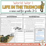 World War 1 Life in the Trenches | Print and Digital