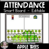 Attendance Smart Board Apple Trees