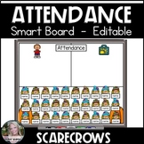 Attendance Smart Board Scarecrows