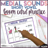 CVC Medial Sounds Boom Cards for Literacy Centers