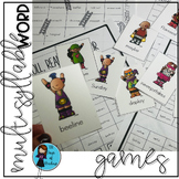  End of Year Multisyllable PHONICS Review Game for 2nd Gra
