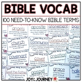 Bible Vocabulary: 100 Terms to Know