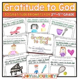 Gratitude to God Journal (2nd-5th grade)