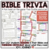 Bible Trivia Game | Print and Digital