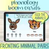 Fronting Minimal Pairs Boom Cards™ for Speech Therapy