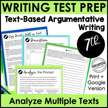 Argumentative Writing Test Prep | Text-Based Writing | 7th Grade