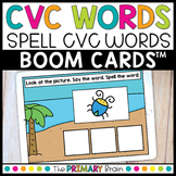 CVC Boom Cards™ Distance Learning - CVC Word Spelling