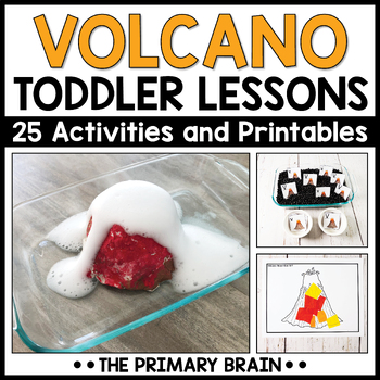 Toddler School Lesson Plans | Volcano Themed Curriculum Activities