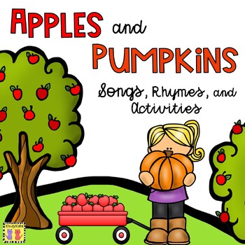 Preview of Apples and Pumpkins Songs, Rhymes, Activities, Johnny Appleseed