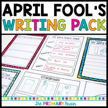 Preview of April Fool's Day Writing Activities Worksheets