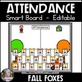 Attendance Smart Board Fall Foxes