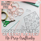 Speech Sound Craft for Speech Therapy- Speech Kites- Commo
