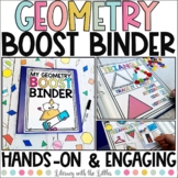 Geometry Boost Binder | 2D & 3D Shape Activities for Kinde