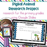 Digital Learning: Animal Research Project and Report {Dist