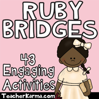 Preview of Ruby Bridges NO PREP Printables - Black History Month