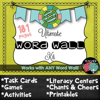 Preview of Ultimate Word Wall Kit
