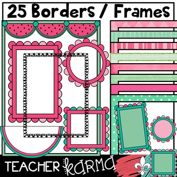 Watermelon  Printable Scrapbooking Kit (teacher made)