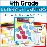 4th Grade Literacy Centers Hands-On Year-Long Grammar & 4t