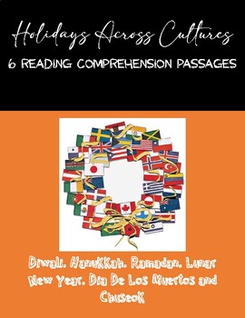 Preview of ⭐ Cultural Holidays Around The World⭐ (6 RC Passages)