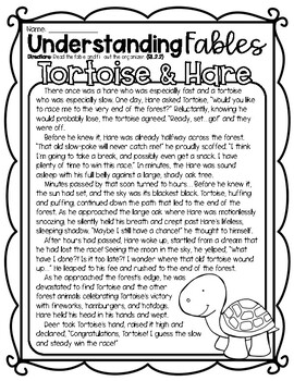 Preview of (((3 FABLES + GRAPHIC ORGANIZERS))) Fables + Graphic Organizer Worksheets