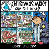 Christmas Mixer Clip Art Bundle
