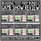 Reading Review ELA Test Prep 3rd 4th Grade Reading Jeopard