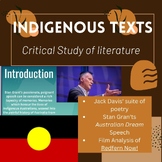 (8 weeks) Indigenous Literature Aboriginal voices critical