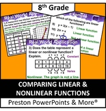 (8th) Comparing Linear, Nonlinear, and Rate Functions in a