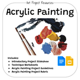 #9 Acrylic Painting Project | Art Project Resources for Mi