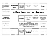 "A Bad Case of the Stripes" Comprehension Game Board