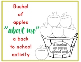 "A Bushel Of Facts About Me" {Back To School Activity}