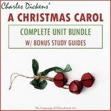 'A Christmas Carol' Full Unit BUNDLE — Quizzes, Activities