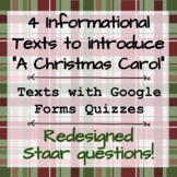 "A Christmas Carol" intro Informational texts w/ Google Fo