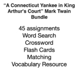 “A Connecticut Yankee in King Arthur's Court” Mark Twain Bundle