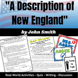 A Description of New England John Smith Excerpt, Advertisi