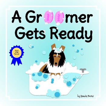 Preview of Rhyming picture book, pet care and responsibility, grooming dogs, pet job