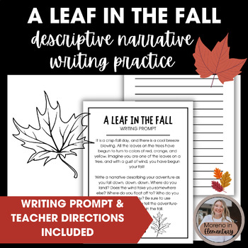 creative writing description of a leaf