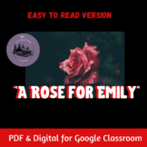 "A Rose for Emily" Easy Reader Version