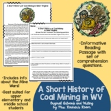 "A Short History of Coal Mining in West Virginia" w/ info 