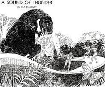 Preview of "A Sound of Thunder" by Ray Bradbury- BUNDLE
