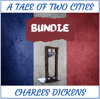 Preview of "A Tale of Two Cities": Bundle of Test, Quizzes, Study Guide, & Keys