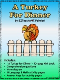 "A Turkey for Dinner" Mini Book PLUS 16 Math & Language sk
