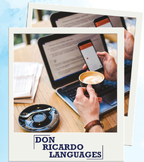 "A responder" Spanish Writing Activity Bundle, editions 1-4