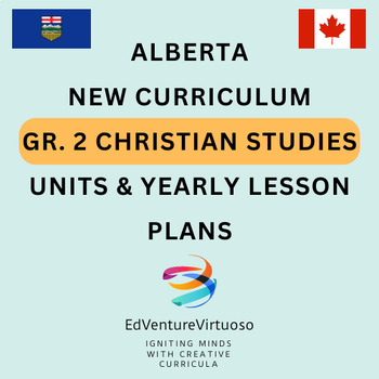 Preview of **Christian Studies Unit & Yearly Lessons Plans