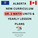 **ALBERTA NEW CURRICULUM GR. 2 MATH Unit & Yearly Lesson Plans