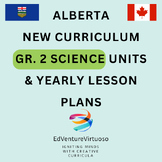 **ALBERTA NEW CURRICULUM GR. 2 SCIENCE Unit & Yearly Lesson Plans