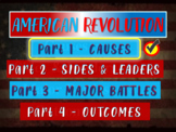 * AMERICAN REVOLUTION!!! PART 1: CAUSES - VISUAL, TEXTUAL,